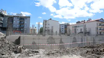 Vali Yılmaz Şimşek Yıldızeli Hükümet Konağı İnşaatını İnceledi