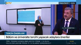 SBTÜ Rektörü Prof. Dr. Mehmet Kul, NTV’de Üniversitenin Vizyonunu Anlattı
