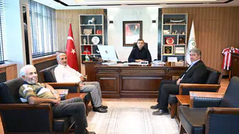 AK Parti İmranlı İlçe Başkanı Ferhat Yurttaş’tan DSİ 19. Bölge Müdürü Zafer Aslan’a Ziyaret