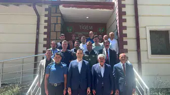 Ulaş İlçe Emniyet Amirine Veda ve Teşekkür