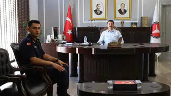 Koyulhisar'da Nezaket Ziyareti