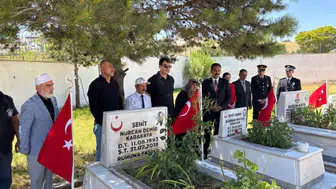 Sivas Şarkışla'da Şehitler Kabirleri Başında Anıldı