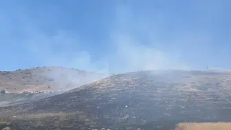 Yıldızeli Güneykaya'da Korkutan Arazi Yangını: Ekipler Anında Müdahale Etti!