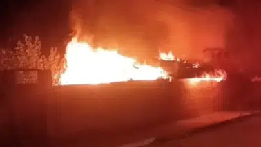 Alaca’da Tandır Evinde Yangın Çıktı, Ekipler Hızla Müdahale Etti