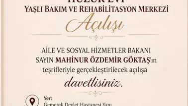 Gemerek Huzurevi ve Yaşlı Bakım Merkezi Hizmete Açılıyor