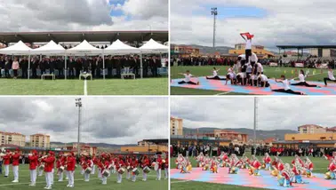 Şarkışla’da 19 Mayıs Coşkusu İlçe Stadyumunda Coşkuyla Kutlandı