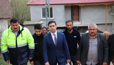 Suşehri Kaymakamı Mahmut Fazıl Yıldız Güngören Köyü’nü Ziyaret Etti