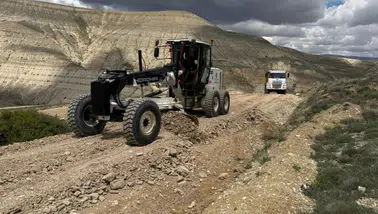 Gürün’de Yol Çalışmaları Hız Kazandı