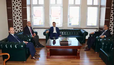 MEB Müfettişlerinden Suşehri Kaymakamı YILDIZ’a Ziyaret