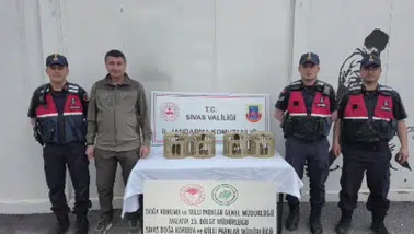 Sivas’ta Usulsüz Alıkonulan 4 Kınalı Keklik Doğaya Bırakıldı