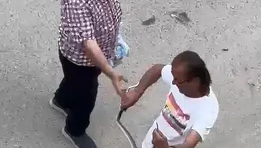 Belediye Personelinden Cesur Müdahale