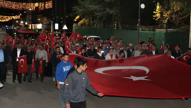 Hafik'te 15 Temmuz Demokrasi ve Millî Birlik Günü Programı Düzenlendi