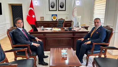 Akıncılar Belediye Başkanı Sevinç’ten Kaymakam Karababa’ya Hayırlı Olsun Ziyareti
