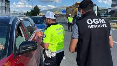Erzincan-Sivas Karayolunda Orman Yangınlarına Karşı Bilgilendirme Seferberliği