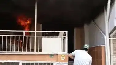 Bursa’da Alevler Yükseldi! Mahalleli İtfaiyeyi Beklemeden Koştu