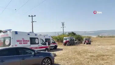 Karacabey'de Korkutan Yangın: Alevler Fabrikaya Sıçramadan Söndürüldü!