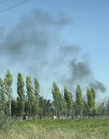 Bayat Gediği’nde Korkutan Yangın: İtfaiye Büyümeden Söndürdü