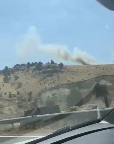 Kontrollü Patlatma Ormanı Yaktı! Adıyaman’da Rüzgarın Etkisiyle Yangın Büyüdü