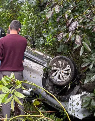 Ordu’da Otomobil Ağaca Çarpıp Devrildi: 1 Kişi Yaralandı