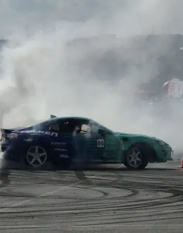 Tekirdağ Drift Festivali Nefes Kesti: Asfalt Resmen Yandı