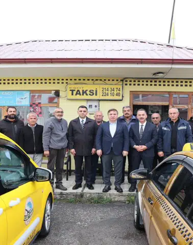 Vali Hamza Aydoğdu, Erzincan'da Taksi Esnafıyla Buluştu