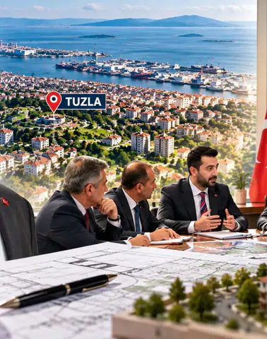 Tuzla’da Emsal Transferi İçin Kritik Toplantı Gerçekleştirildi