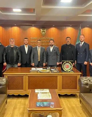 MHP Yenişehir İlçe Başkanı Samet Noyin’den BESOB’a Ziyaret
