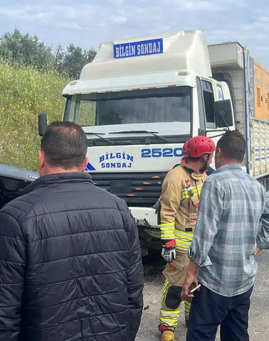 Manisa’da yürek yakan kaza! Bir aileyi yıkan çarpışma