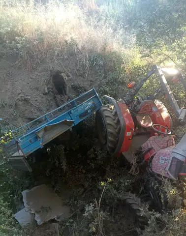 Manisa'da Traktörü Durdurmak İstemişti! 8 Günlük Yaşam Savaşı Bitti...
