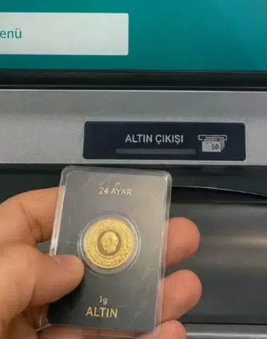 ATM’lerden Sertifikalı Gram Altın Satışı Başladı! Bankacılıkta Yeni Dönem!