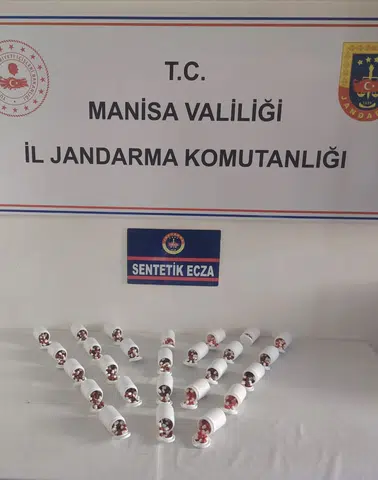 Manisa'da 3 Günlük Uyuşturucu Bilançosu: Binlerce Sentetik Hap ve 3 Tutuklama