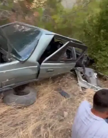 Mersin'de Uçuruma Yuvarlanan Araçtan Fırlayan Sürücü Yaralandı!