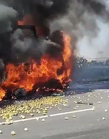 TAG Otoyolunda Feci Kaza: Arızalanan Tıra Çarpan Kamyon Alev Aldı, 1 Ölü!
