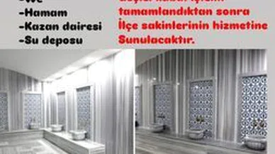 Kangal Belediye Hamamı Tamamlandı, Kadınlara 8 Gün Ücretsiz!