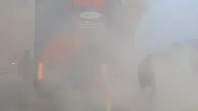 Sürücünün Hızlı Müdahalesi Faciayı Önledi!
