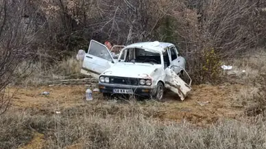Koyulhisar'da Feci Kaza: Şarampole Devrilen Araçta 1 Ölü