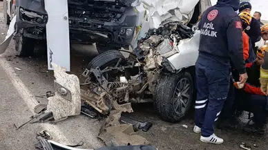 Kamyonet Tırla Çarpıştı! Tokat-Sivas Karayolunda Acı Haber
