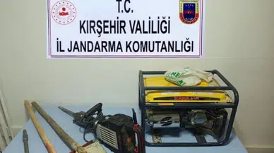 Kaçak Kazı Operasyonu: 3 Şüpheli Suçüstü Yakalandı
