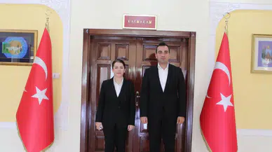 Hafik Kaymakamı Funda Hamza Çaldağı’na Ziyaret