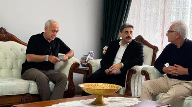 AK Parti Sivas Milletvekili Hakan Aksu’dan Yılmaz Ailesine Taziye Ziyareti