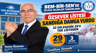 Özsever Listesi Sandığa Damga Vurdu: 32 Delegenin 29’u Tek Listeden