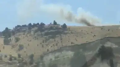 Kontrollü Patlatma Ormanı Yaktı! Adıyaman’da Rüzgarın Etkisiyle Yangın Büyüdü
