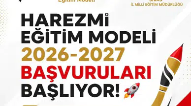 Sivas’ta Harezmi Eğitim Modeli İçin 2026-2027 Başvuruları Başlıyor