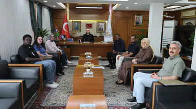 Sivas Belediyesi’nde Stajlarını Tamamlayan Uluslararası Öğrencilere Sertifika
