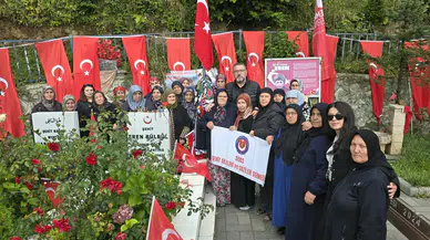 Sivas’tan Eren Bülbül’ün Annesine Vefa Ziyareti