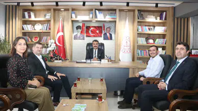 Sivas’ta Eğitim Kurumlarından İl Millî Eğitim Müdürü Erdoğan’a Ziyaret