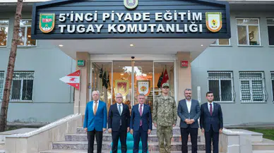 Sivas'ta Tuğgeneral Mehmet Coşar'a Hayırlı Olsun Ziyareti