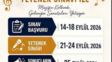 Sivas’ta Müzik Eğitimi İçin Yetenek Sınavı: Başvurular 14 Eylül’de Başlıyor