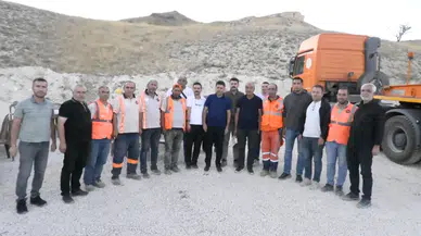 Gürün’de Sazcağız Suyu Mevkii’nde asfalt çalışması tamamlandı