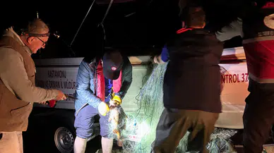 Tarım ve Orman Ekiplerinden Dev Kaçak Ağ Operasyonu: 225 Balığa Can Suyu